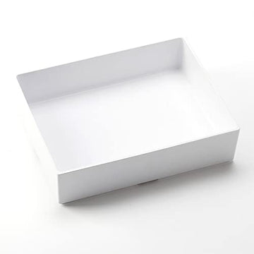 Bento Box by American Metalcraft – 10-7/8" L X 8-1/4" W X 2" H, 247.5 cubic_inches, White, Model BB1WH
