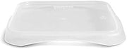 Berry Plastics SelecTE IML PP Tamper Resistent Square Container Lid, 8/12/16 oz, Clear | 1200/Case