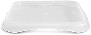 Berry Plastics SelecTE IML PP Tamper Resistent Square Container Lid, 8/12/16 oz, Clear | 1200/Case
