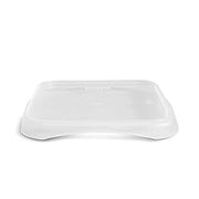SelecTE IML PP Tamper Resistent Square Container Lid by Berry Plastics – 16.0 ounces, Plastic, Clear, Model L4X4IMLCP