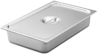 Vollrath Deli Pan Cover, stainless, full size, flat solid, fits all full size 16" pans, NSF, Made in USA, 77150