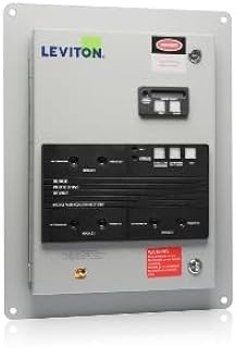 Leviton 52277-7C3 7 Mode Surge Protection Panel with Event Counter and Replaceable Modules