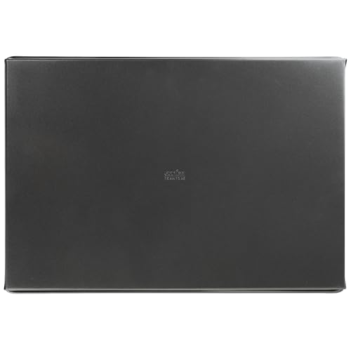 Winco 18" x 12" / Steel / Black Rectangular Cake Pans