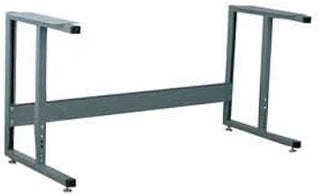 Ergonomic Adjustable Height Frame, 52" W X 27" D X 30-40" H, Black