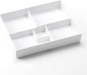 American Metalcraft 5 Compartment Bento Box, White