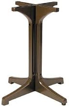 GROSFILLEX INC Resin Outdoor Pedestal Table Base 1000 - Bronze Mist - Lot of 5