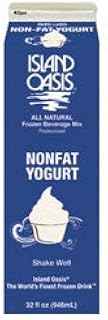 ISLAND OASIS Beverage Mix 32 oz--Pack of 12 (Yogurt)