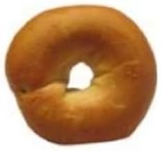 Burry 51 Percent Whole Grain Sliced Plain Thaw and Serve Bagel, 2 Ounce -- 72 per case.