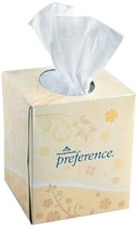 Georgia-Pacific Consumer Products 46200 Preference Facial Tissue, Cube Box, White (Pack of 3600)