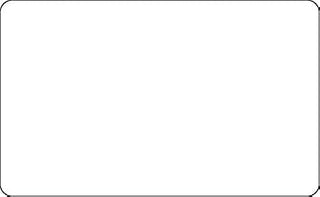 Labelmaster B3252W Blank 3 1/4" x 2" Rectangle Paper Label, White (Pack of 500)