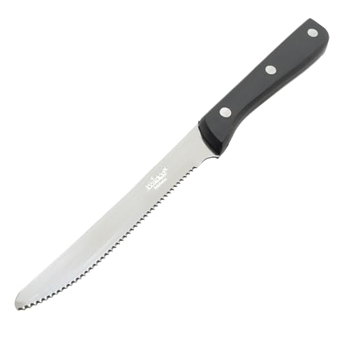 Winco 1 / 5" / Riveted Rounded Plastic Steak Knives