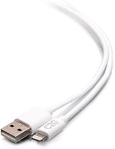 C2G 6ft USB A Male to Lightning Male Sync and Charge Cable MFi Certified