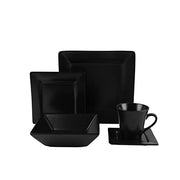 10 Strawberry Street Matte Black / 30 PC / 1 Dinnerware Sets