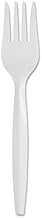 Dixie SmartStock Plastic Cutlery Refill, 5.8in, Fork, White, 40/Pack - Includes 24 packs of 40 each.