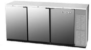 Beverage Air BB72Y-1-S-PT Refrigerated Back Bar Pass-Thru Storage Cabinet