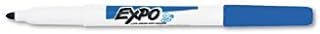 EXPO Low Odor, Fine Tip, Dry, Erase Marker, 2 Packs of 12, Blue