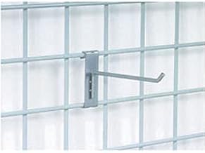 Grid Wall Peg Hook, Steel, 4"L - Lot of 12