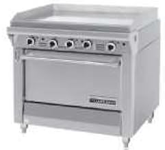 Garland M48T Master Series Heavy Duty 34" Gas Range with 34" Thermostatic Griddle & Modular