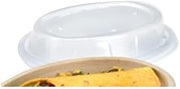 Sabert 5497SV300 TerraPac Lid for Oval Pulp Bowl - 300 / CS
