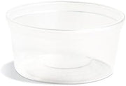 Placon Value Line 12 oz Clear Polypropylene Deli Container, 179066, Combo, Base and Lid | 240/Case
