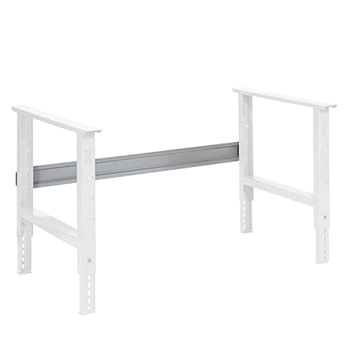 60W x 6H Workbench Stringer by Global Industrial – 60"L x 60"W x 6"H, Steel, Gray, Model 254CP2