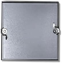 Duct Access Door w/No Hinge, Galvanized Steel, 24x24