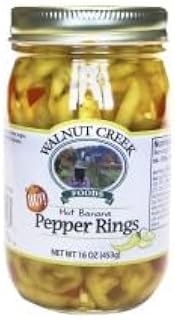 Hot Banana Pepper Rings by Walnut Creek Foods