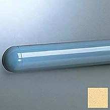 Rounded Accent Rail W/Smooth Finish, 2" H x 12'L, Saffron