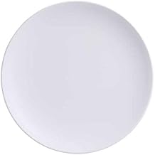 American Metalcraft MCP9WH Melamine Round Matte Coupe Plate, White, 9"