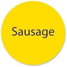 DayMark - 111261 - DuraMark 1 in Round Sausage Deli Label