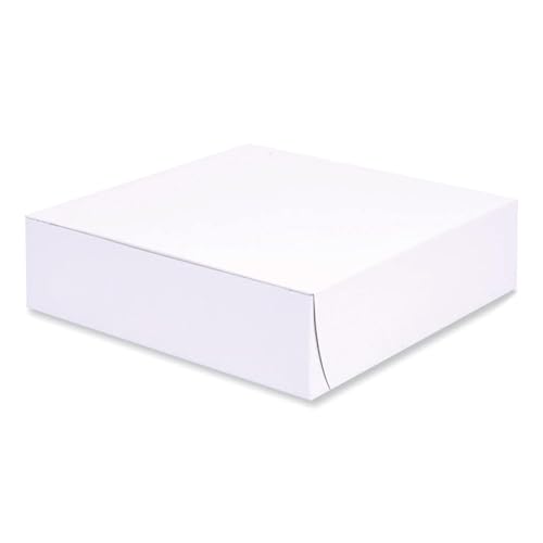 SOUTHERN CHAMPION TRAY 9" Length x 9" Width x 2-1/2" Height / White / 250.0 milliliters Bakery Take Out Containers