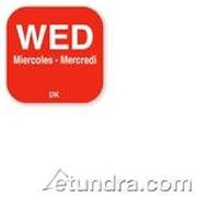 DayMark - 1101063 - DuraMark 3/4 in x 3/4 in Wednesday Label
