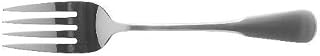 Oneida Minute Man/Colonial Boston-Satin (Stnls) Medium Solid Cold Meat Serving Fork
