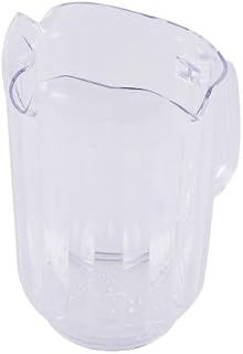 CAC Poly WP3S-60C Polycarbonate Water Pitcher 3-Spout Clear 60 oz.