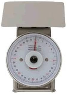 Royal Industries Fixed Dial Scale, 20 Lb, White