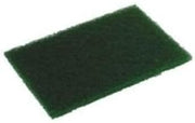 Disco Heavy Duty Dark Green Scouring Pad, 6 x 9 inch - 10 per pack - 6 packs per case.
