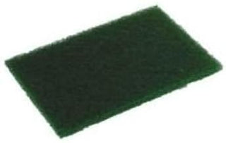 Disco Heavy Duty Dark Green Scouring Pad, 6 x 9 inch - 10 per pack - 6 packs per case.