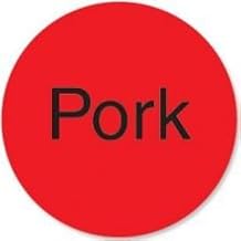 DayMark - 112175 - DuraMark 1 in Round Pork Label