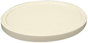 Berry Plastics Venture Long skirt Single seal LLDPE Round Container Lid For 64 oz. Container, White | 450/Case