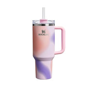 STANLEY Pink Pattern (Rose Petal) / 40 Ounces / Quencher H2.0 FlowState Tumbler Tumblers