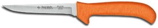 5" Sani-Safe Deboning Knife w/ Polypropylene Orange Handle, Carbon Steel