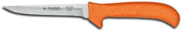 5" Sani-Safe Deboning Knife w/ Polypropylene Orange Handle, Carbon Steel