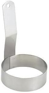 Winco EGR-3 Silver 3" Round Egg Ring-EGR-3