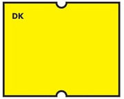 DayMark Safety Systems IT120482 DuraMark Date Coder Labels (Speedy Mark® Express 20/DM4), Pack of 8 Rolls, Yellow