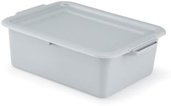 Dish Box Gray Cover 20 X 15 Inch - 12 Per Case