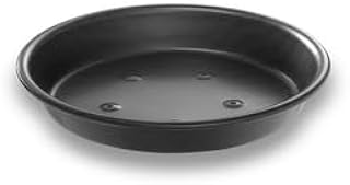 Chicago Metallic BĀKALON Deep Dish Pizza Pan, 6" dia. x 1-1/2" deep | 6" dia. x 1-1/2" deep, perforated bottom, nestable, hand wash only, 14 gauge hardcoat anodized aluminum, plain