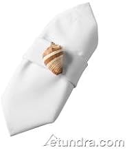Snap Drape - NAPULT2020OWH - Nouveau 20 in x 20 in WhiteNapkin