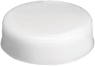 TableCraft 53FCAP Invertatop Squeeze Bottle End Cap, fits All 53mm Squeeze Bottles, Dishwasher Safe, White, NSF, 12 Each per case