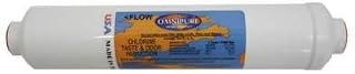 Omnipure (K2386-JJ) 6"x2" Inline K-Series GAC With Phosphate 1/4" FQC