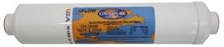 Omnipure (K2505-KK) 10"x2" Inline K-Series 5 Micron Sediment; 3/8" Quick Connect